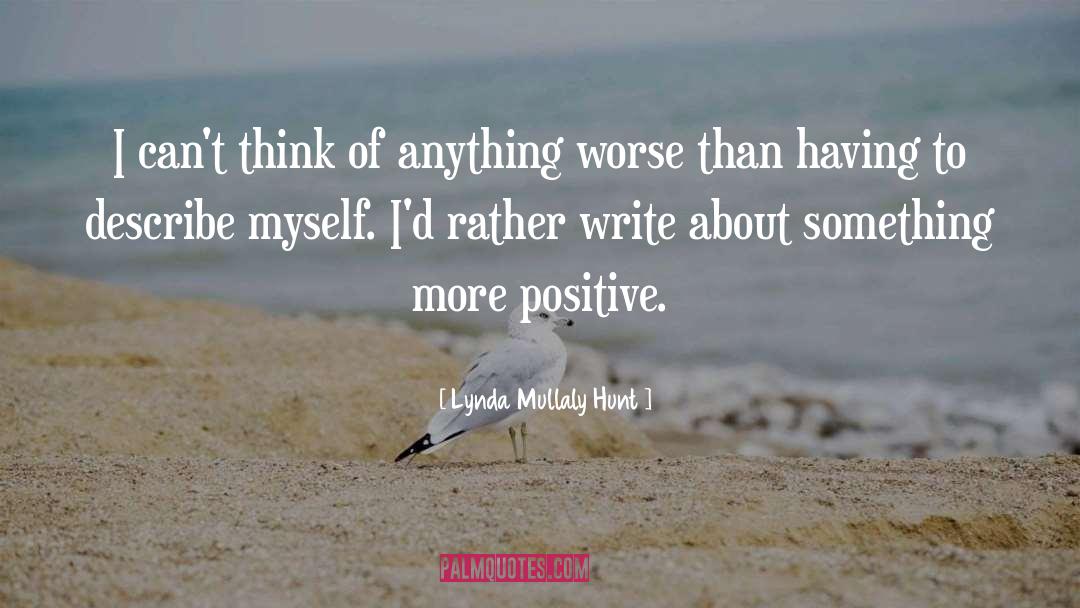 Describe Myself quotes by Lynda Mullaly Hunt