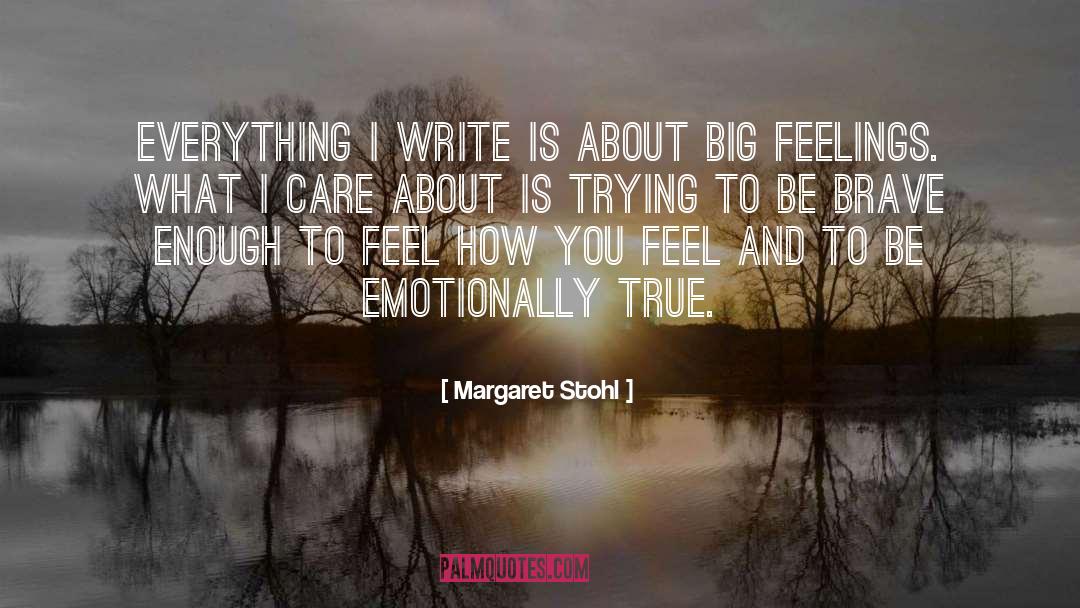 Describing Feelings quotes by Margaret Stohl