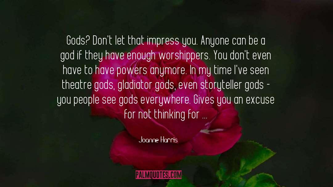 Describing Words quotes by Joanne Harris