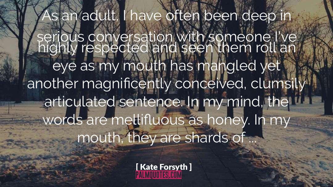 Describing Words quotes by Kate Forsyth