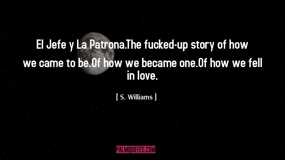 Describir La quotes by S. Williams