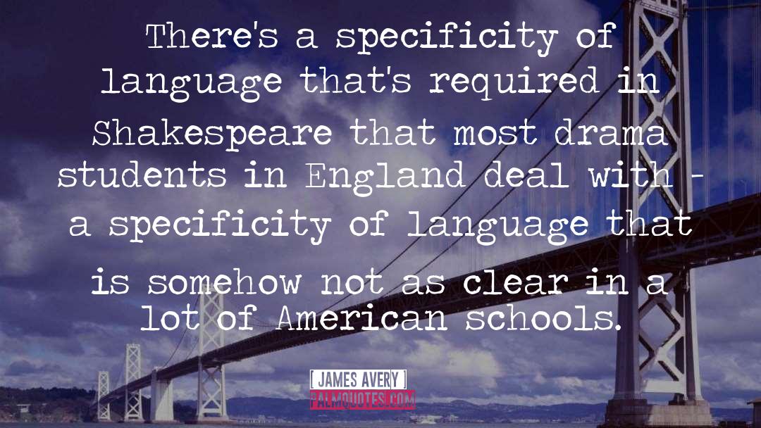 Descrimination In American quotes by James Avery