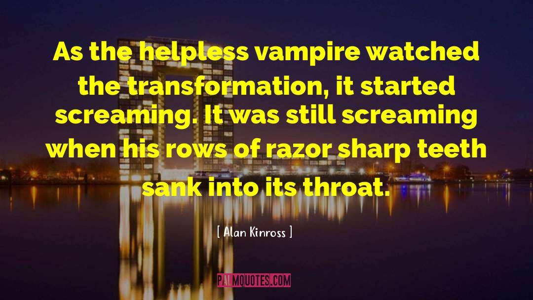 Description Horror Fantasy quotes by Alan Kinross