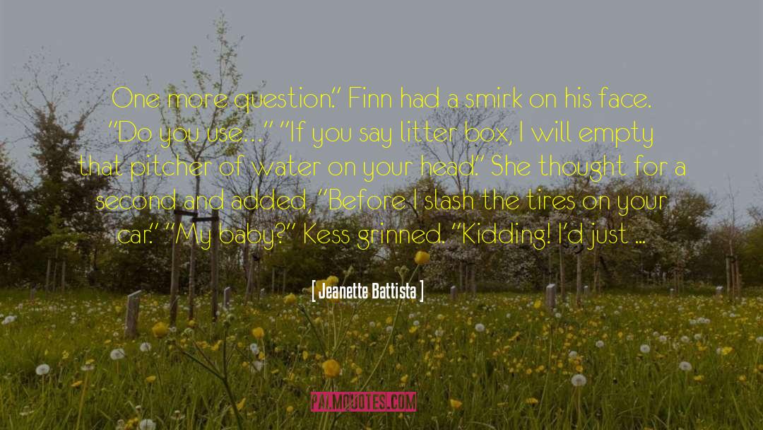 Description Of Finn quotes by Jeanette Battista