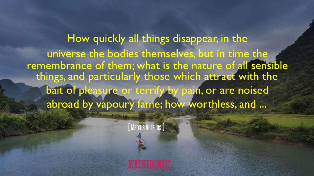 Description Of Nature quotes by Marcus Aurelius