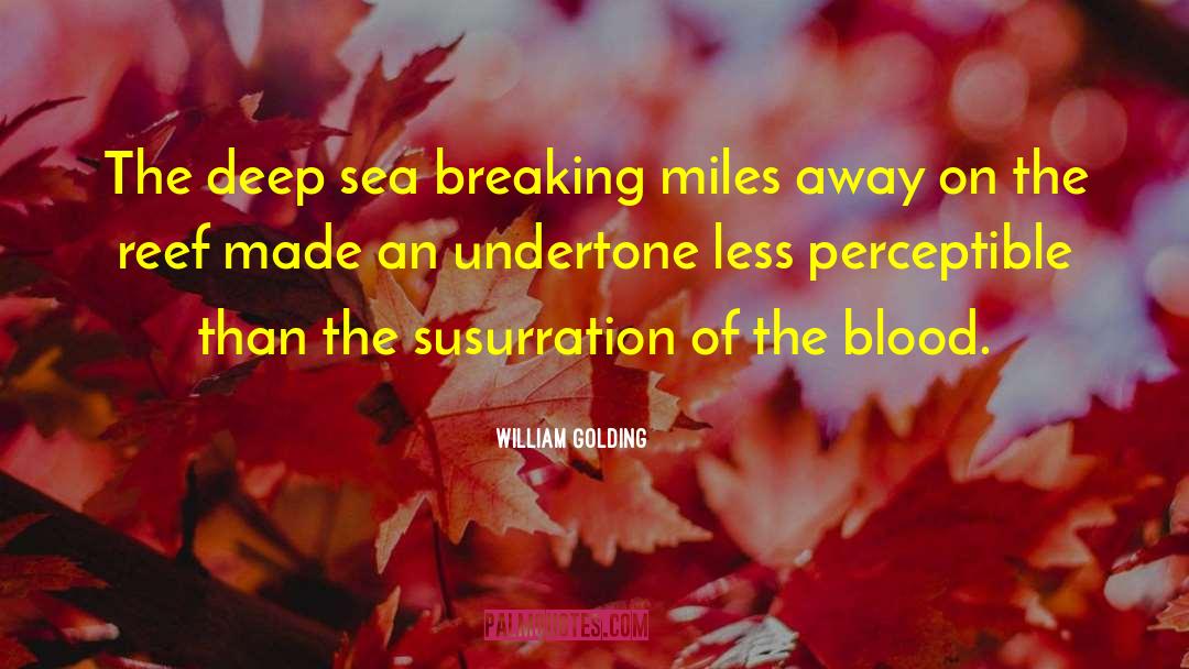 Descriptive Imagery quotes by William Golding