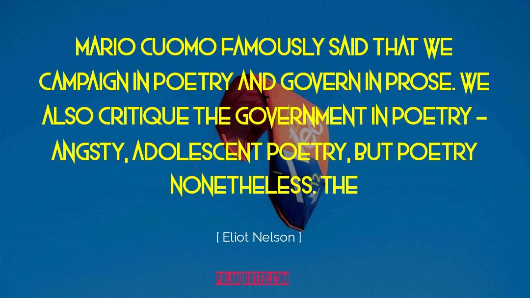 Descriptive Prose quotes by Eliot Nelson