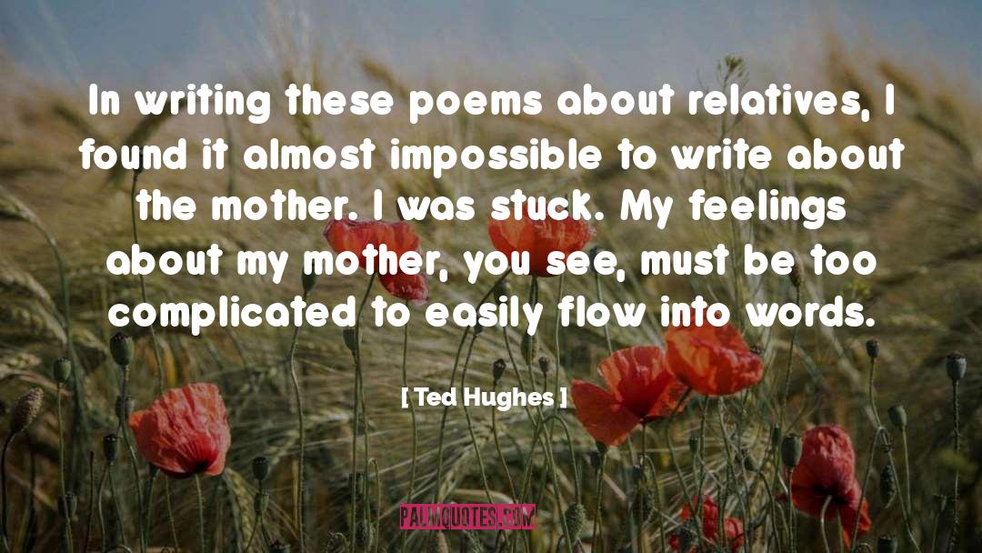 Descriptive Writing quotes by Ted Hughes