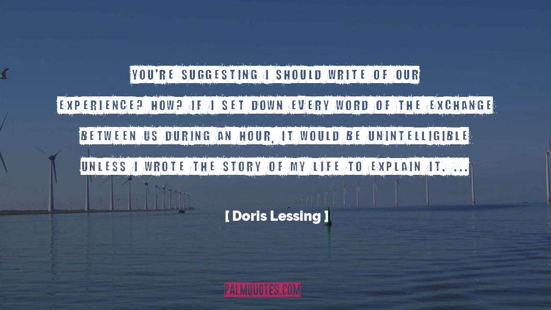 Descriptive Writing quotes by Doris Lessing