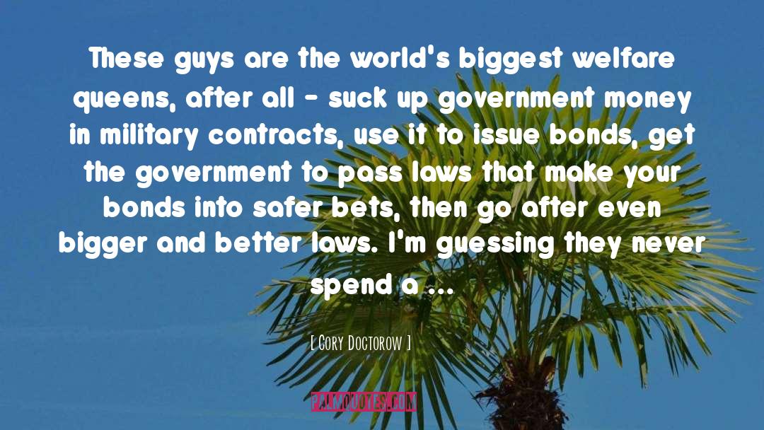 Desecrated Bonds quotes by Cory Doctorow