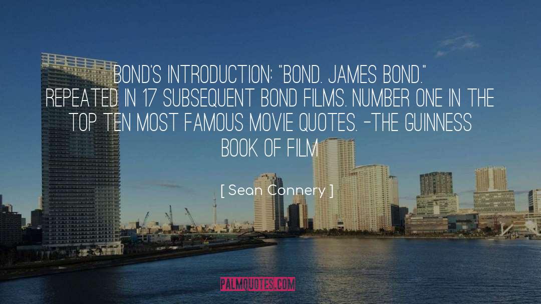 Desecrated Bonds quotes by Sean Connery