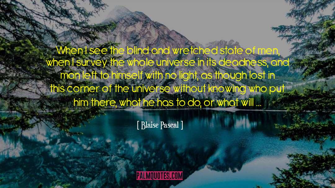 Desert Island quotes by Blaise Pascal