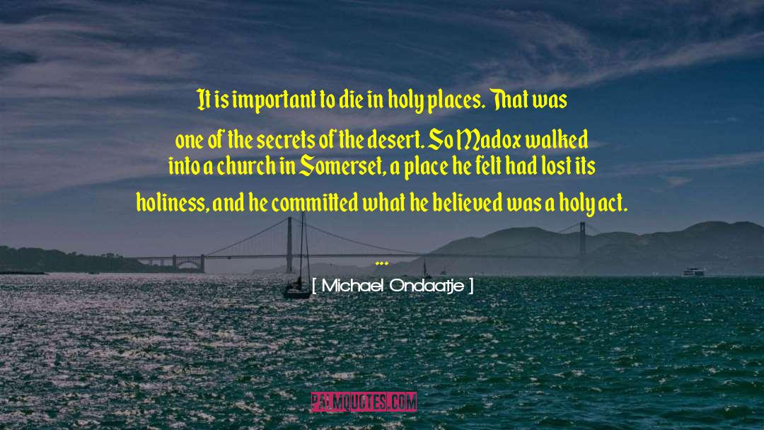 Desert Islanders quotes by Michael Ondaatje