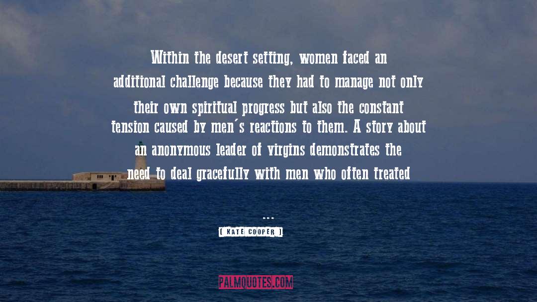 Desert Mothers quotes by Kate Cooper