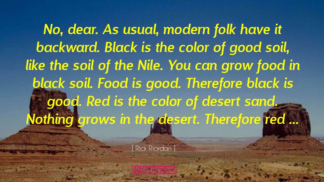 Desert Sand quotes by Rick Riordan
