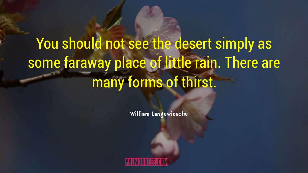Desert Solitaire quotes by William Langewiesche