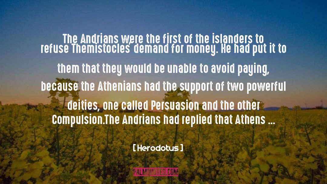 Deserted Island quotes by Herodotus