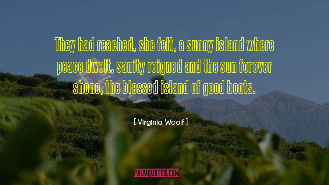 Deserted Island quotes by Virginia Woolf