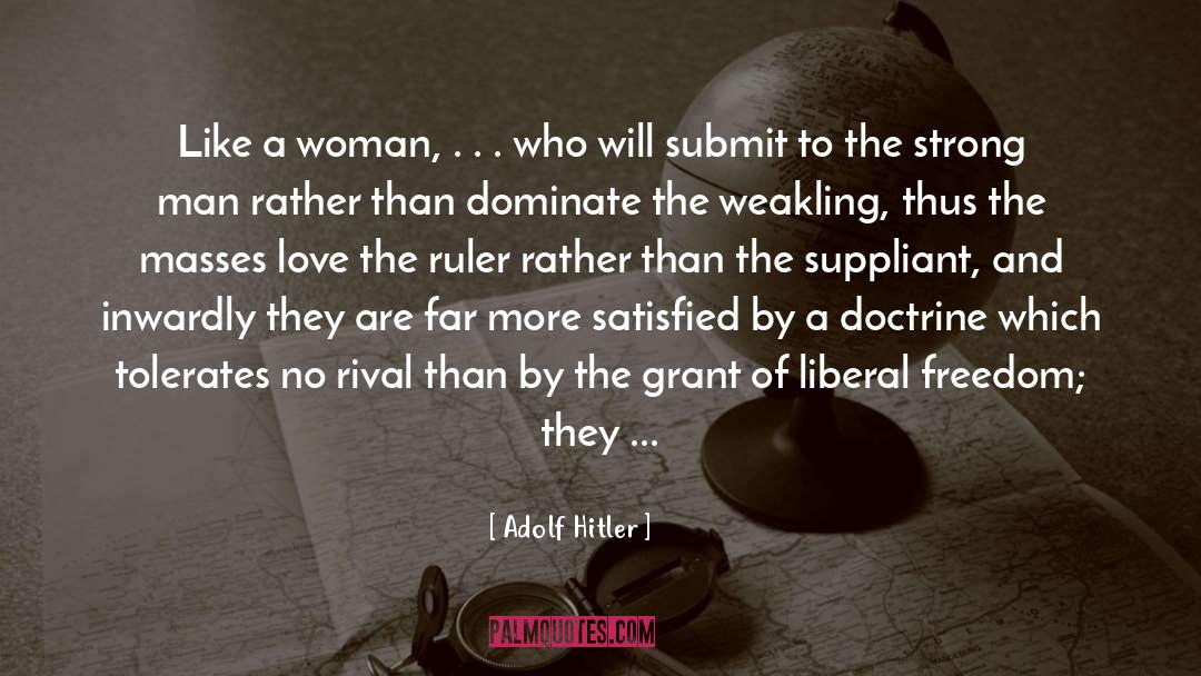 Deserted quotes by Adolf Hitler
