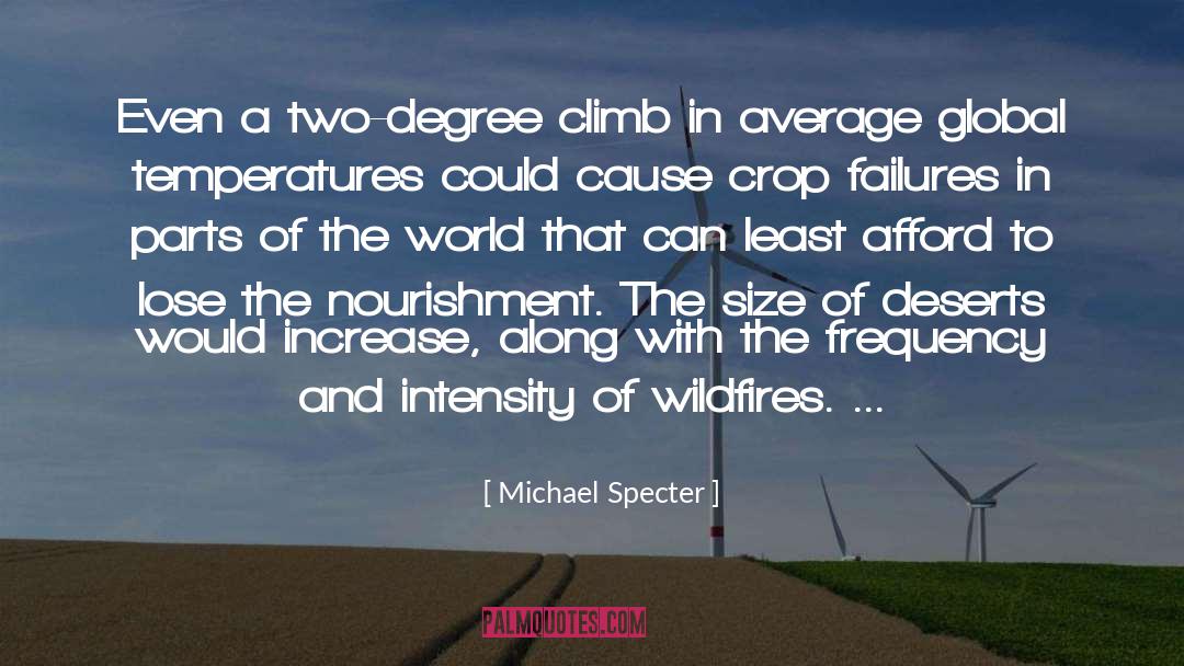 Deserts quotes by Michael Specter