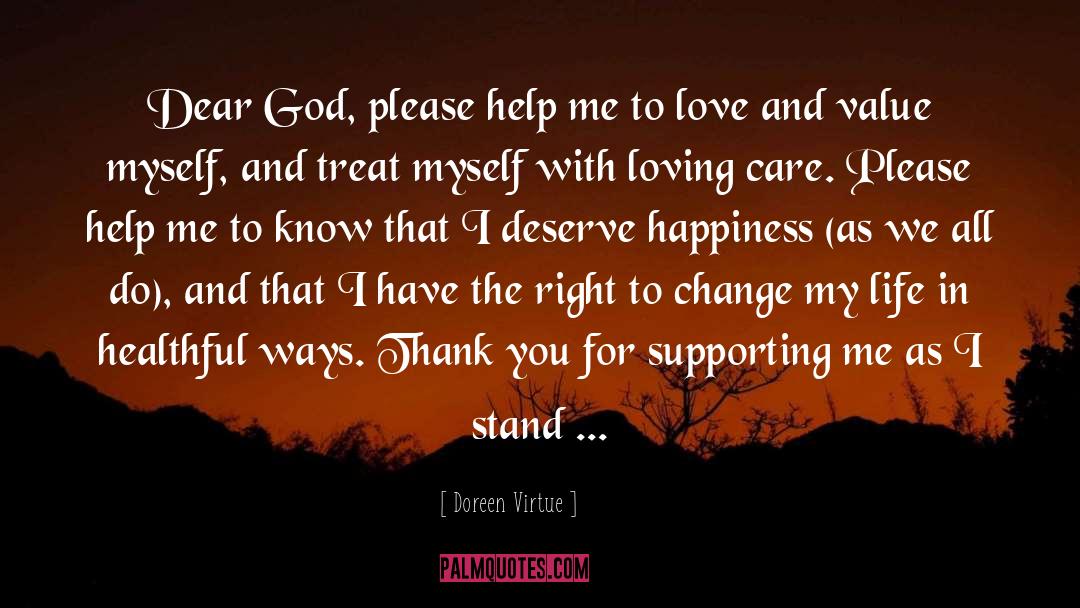 Deserve Happiness quotes by Doreen Virtue