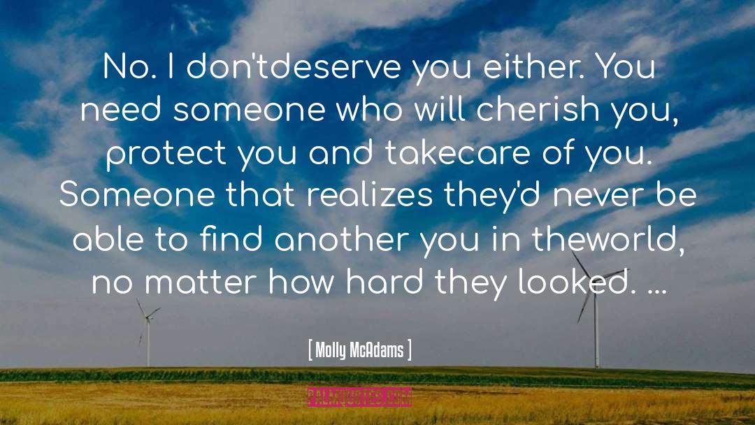 Deserve You quotes by Molly McAdams