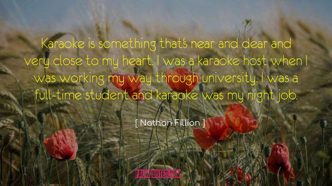 Desesperadamente Karaoke quotes by Nathan Fillion