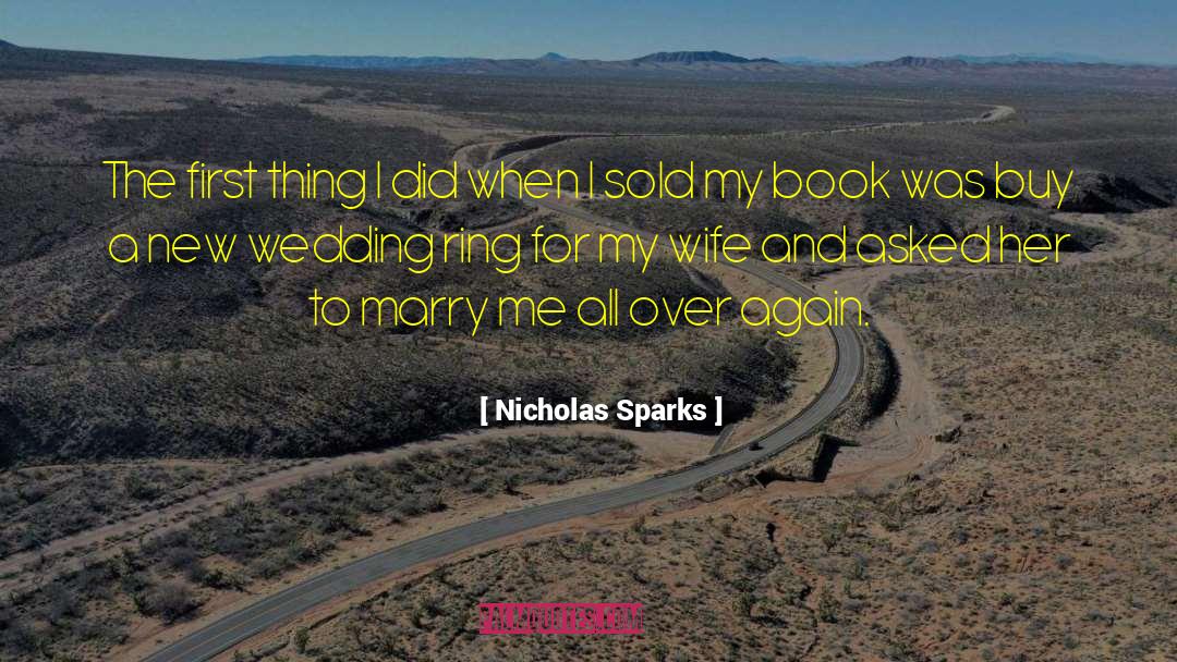 Desi Wedding quotes by Nicholas Sparks
