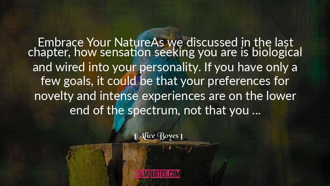 Design In Nature quotes by Alice Boyes
