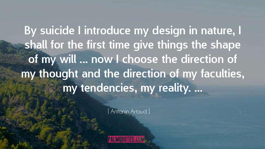 Design In Nature quotes by Antonin Artaud