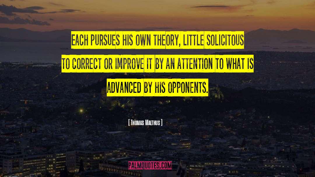 Design Theory quotes by Thomas Malthus