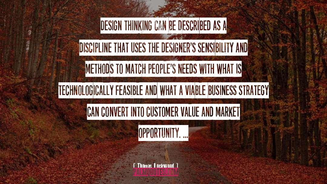 Design Thinking quotes by Thomas Lockwood