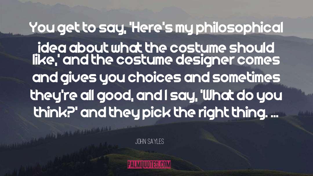 Designer Brands quotes by John Sayles
