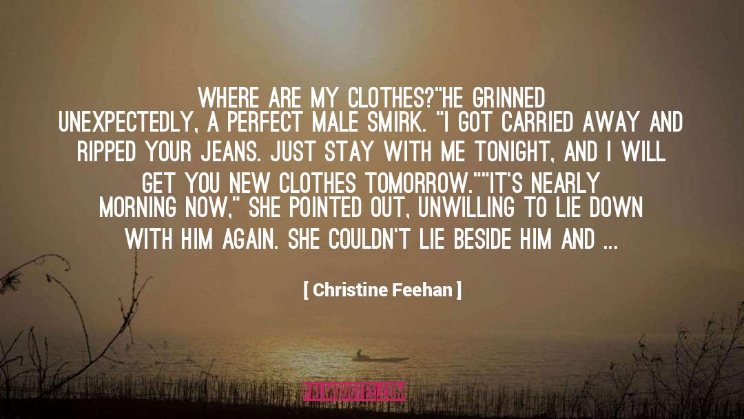 Designer Clothes quotes by Christine Feehan