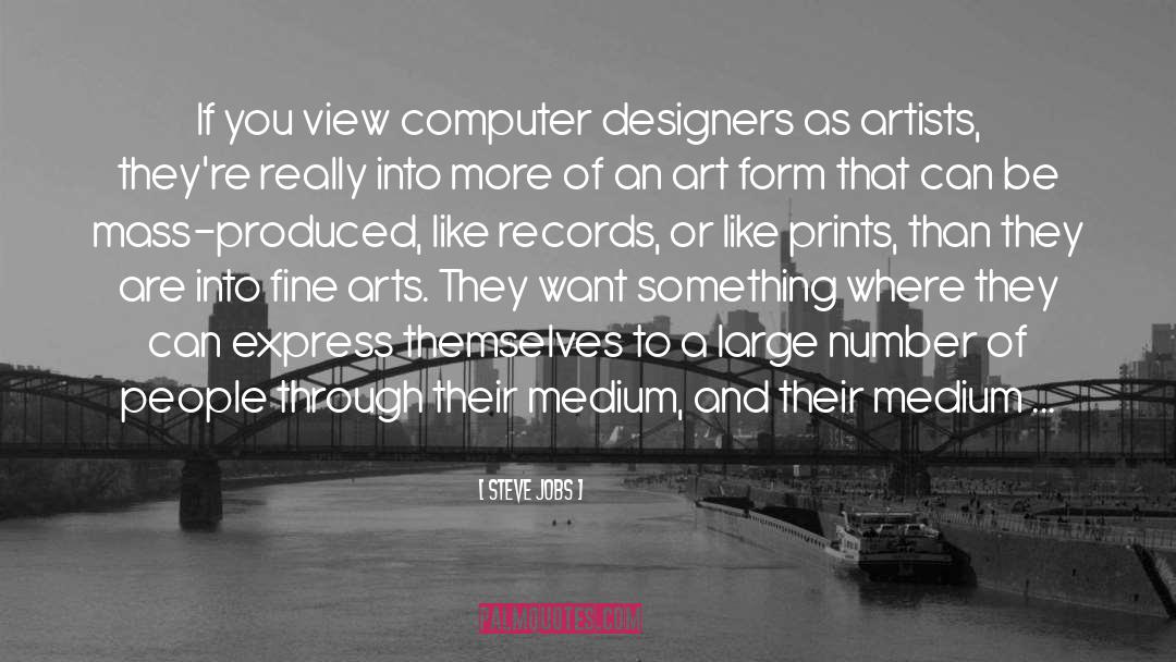 Designer quotes by Steve Jobs