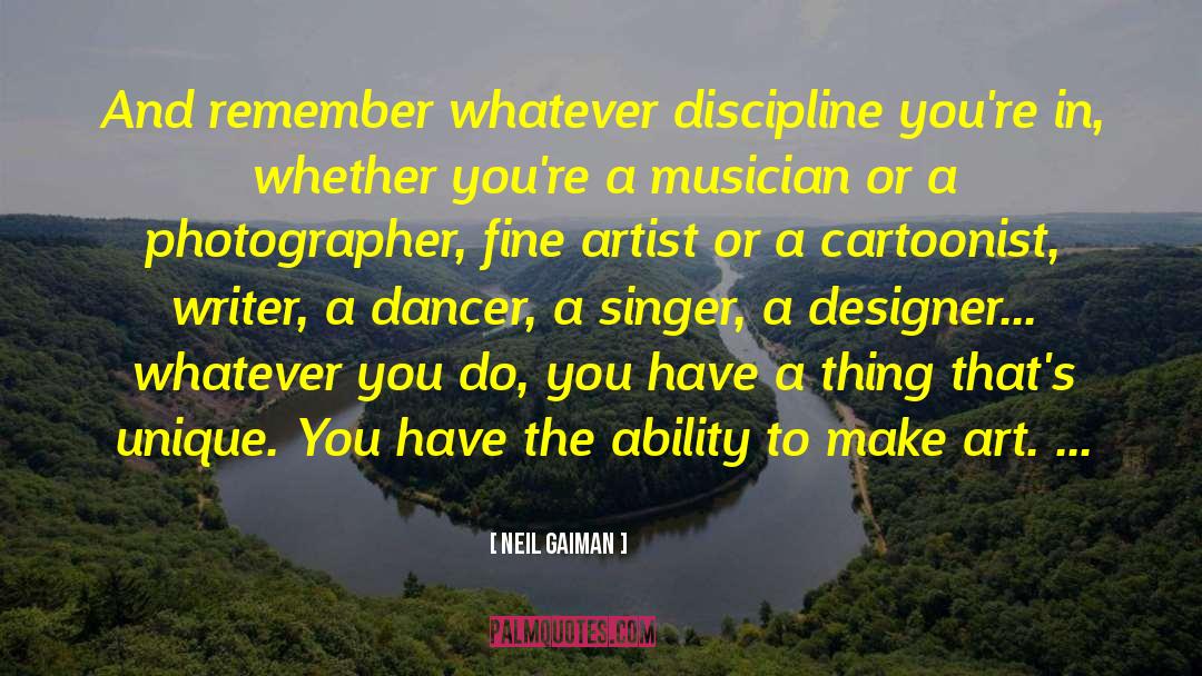 Designer quotes by Neil Gaiman