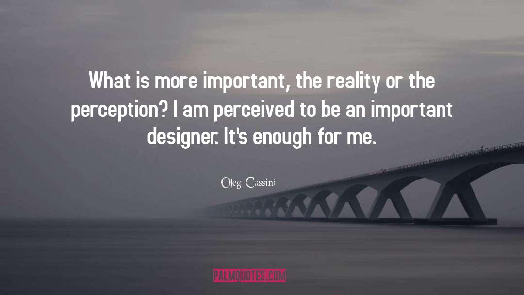 Designer quotes by Oleg Cassini
