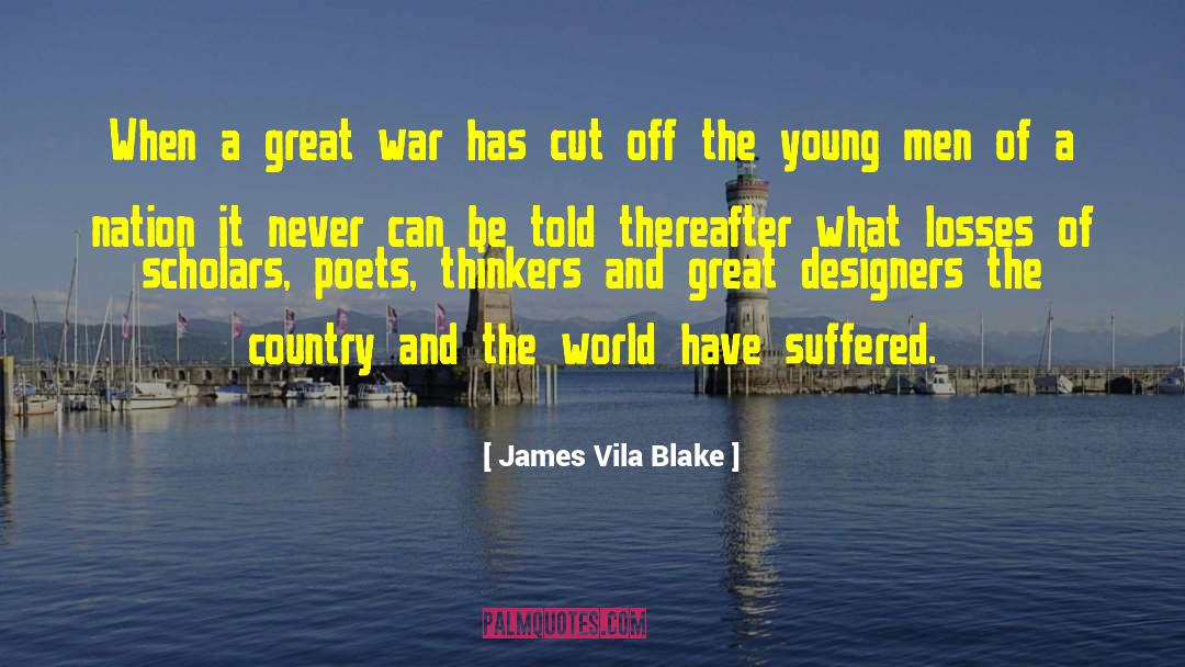 Designer quotes by James Vila Blake