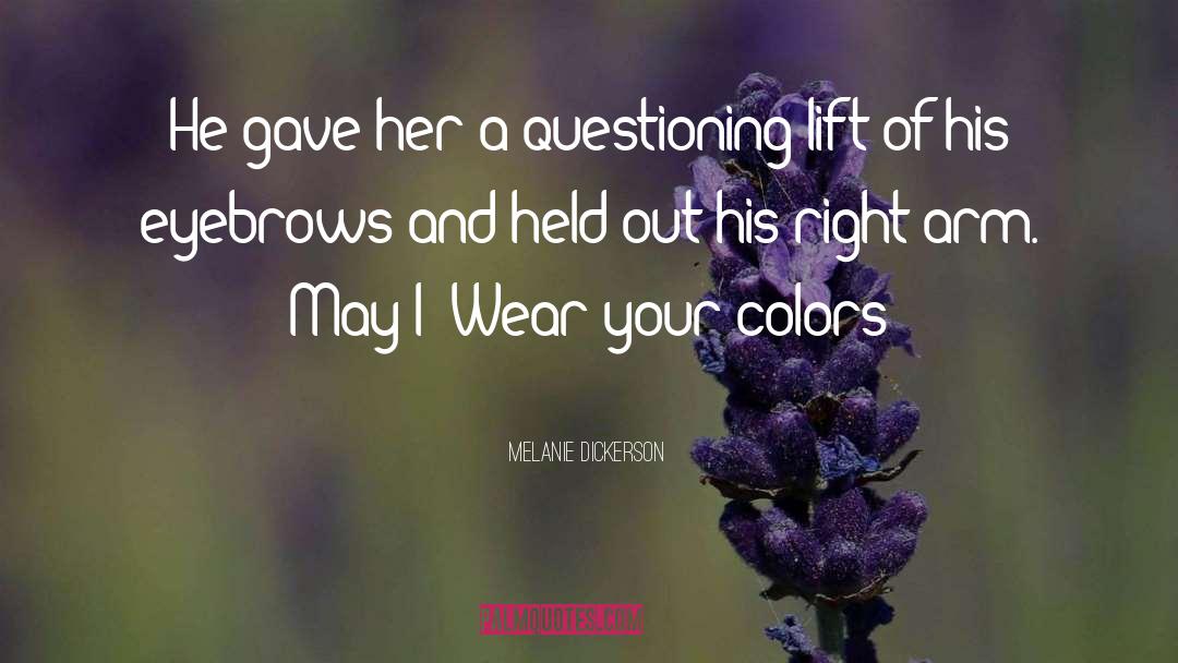 Designer Wear quotes by Melanie Dickerson
