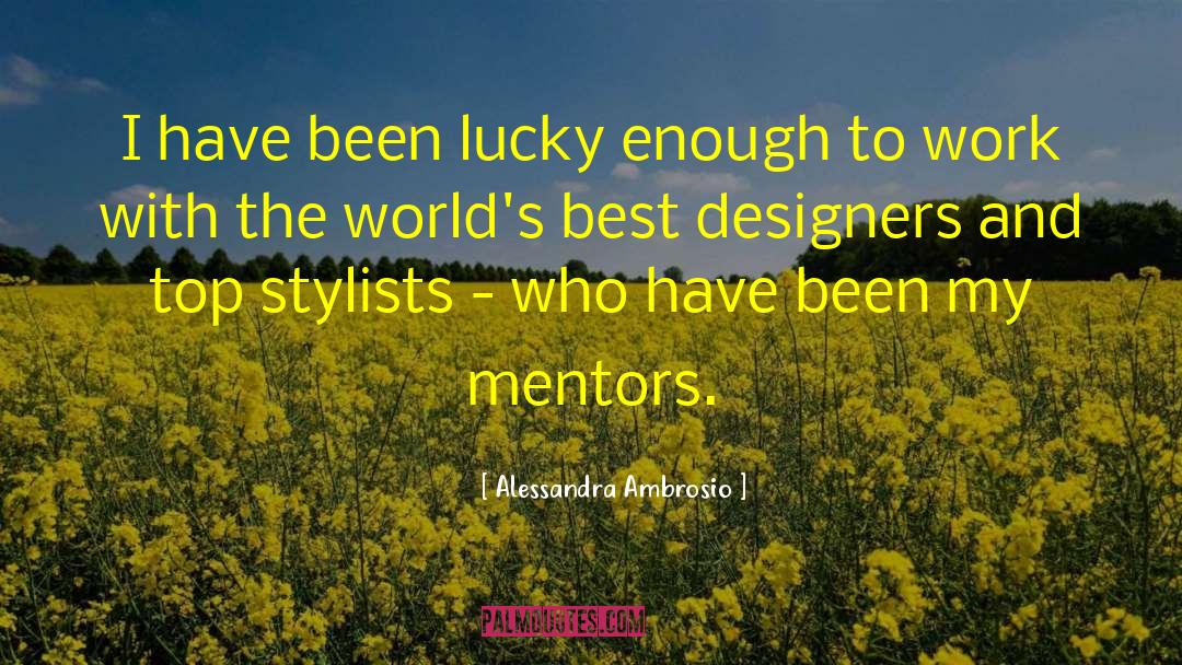 Designers quotes by Alessandra Ambrosio