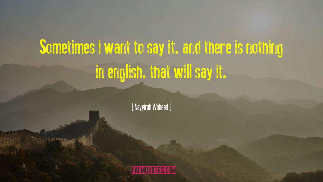 Desinfectar In English quotes by Nayyirah Waheed