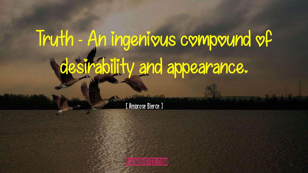 Desirability quotes by Ambrose Bierce