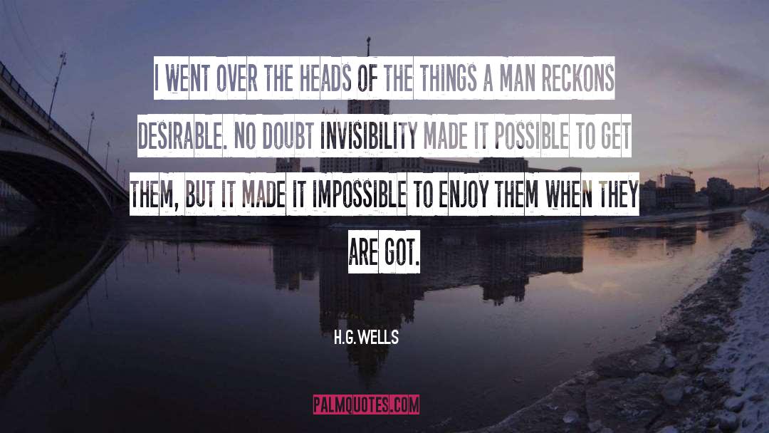 Desirable quotes by H.G.Wells