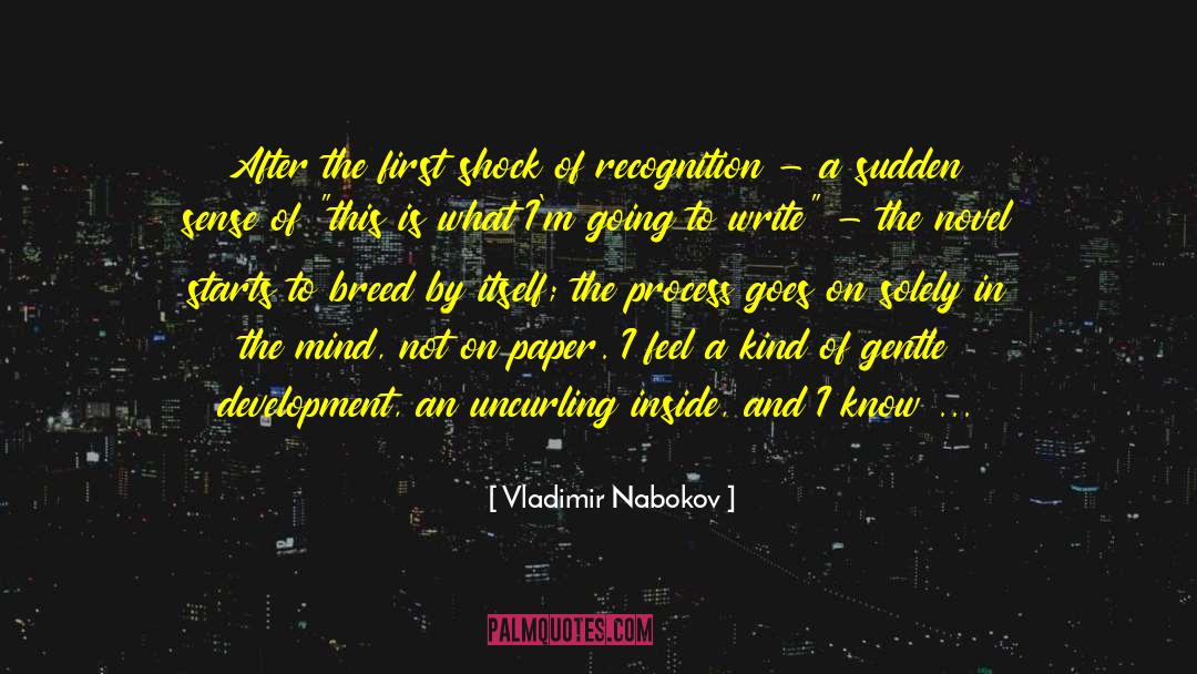 Desire For Recognition quotes by Vladimir Nabokov
