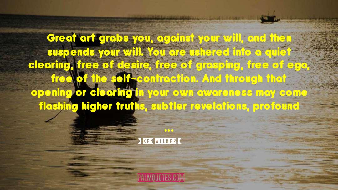 Desire Free quotes by Ken Wilber