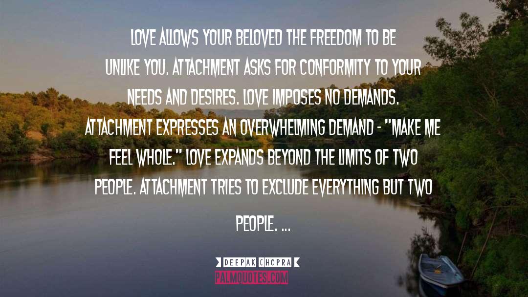 Desire Love quotes by Deepak Chopra