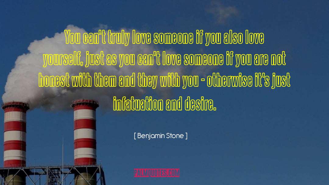 Desire Love quotes by Benjamin Stone