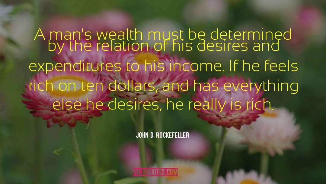Desire To Grow quotes by John D. Rockefeller