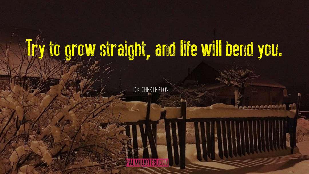 Desire To Grow quotes by G.K. Chesterton
