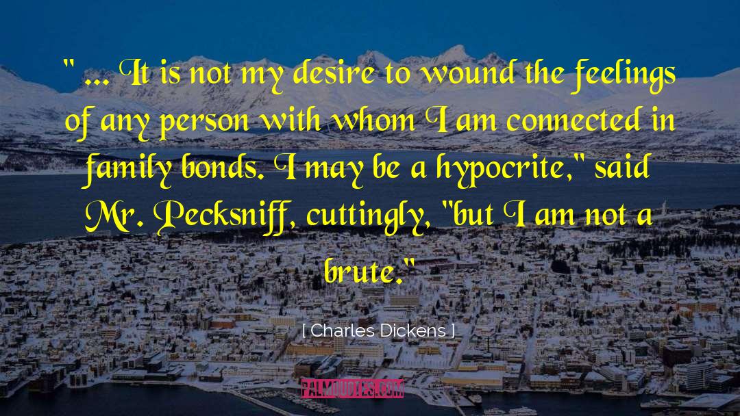 Desire To Impress quotes by Charles Dickens